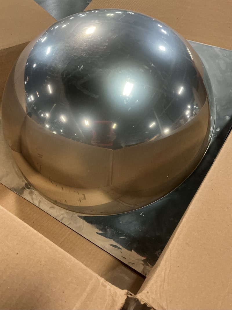 Condition photo showing Good Condition for 22’’ Full Dome Drop Ceiling Acrylic Mirror, Security Mirror for Retail Stores and Warehouses, Mirror for Blind Spots and High-Traffic Areas, Wall Mirror for Office Use