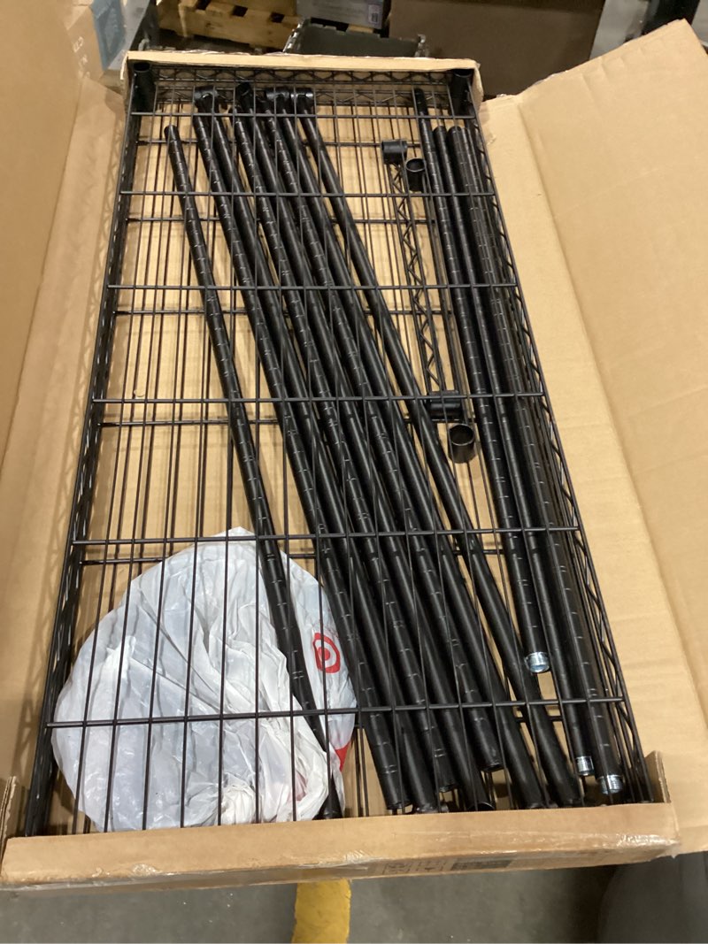 Condition photo showing New/Like New for p4 plus rolling clothes rack heavy duty, clothing racks for hanging clothes, free standing garment racks with wheels, portable closet rack 45''w ã— 20.5''d ã— 80.5''h, max load 570 lbs, black black p4 plus