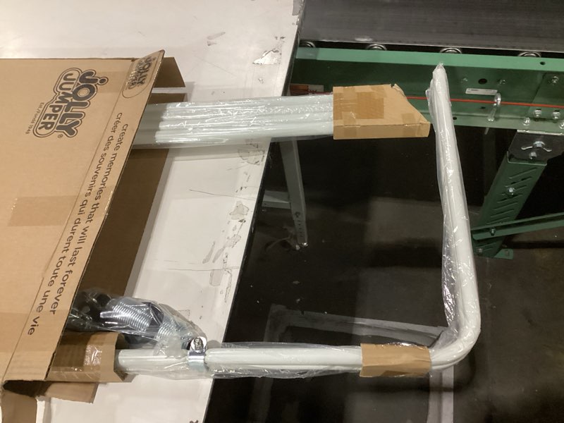 Condition photo showing New/Like New for Jolly Jumper *Classic* with Stand - The Original Baby Exerciser and Your Alternative to Activity Centers and Baby Bouncers. Trusted by Parents, Loved by Babies for Over 75 Years.