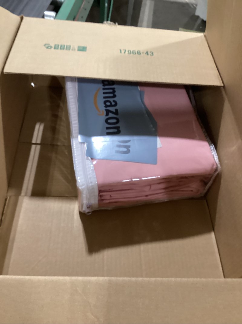 Condition photo showing Good Condition for RUVANTI 100% Cotton Sheets – Queen Size Percale Bedding, Cooling & Breathable, Durable with a Crisp, Soft & Comfortable Feel, 16" Deep Pocket, 4-Piece Set, Bridal Rose Bridal Rose Queen