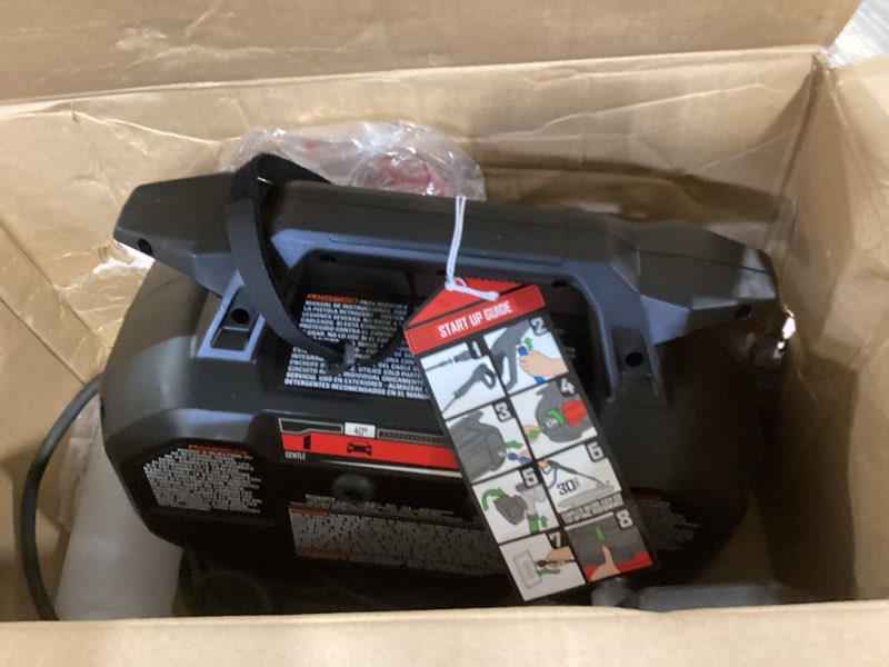 Condition photo showing Good Condition for craftsman electric pressure washer, cold water, lightweight corded power washer for cars, driveways, patio and garage, powerful 1700-psi, 1.2-gpm, compact, easy to use (cmepw1700)
