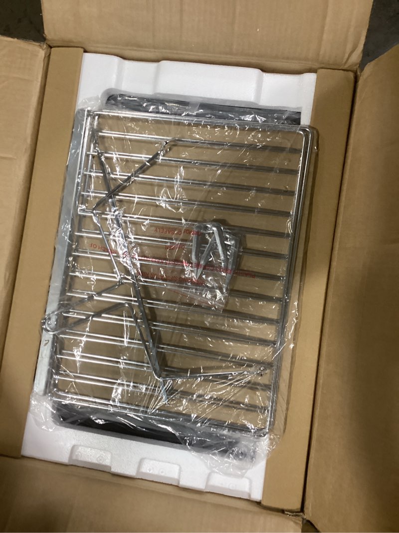 Condition photo showing Good Condition for Elite Gourmet ETO-4510M New Double Door Oven with Rotisserie and Convection