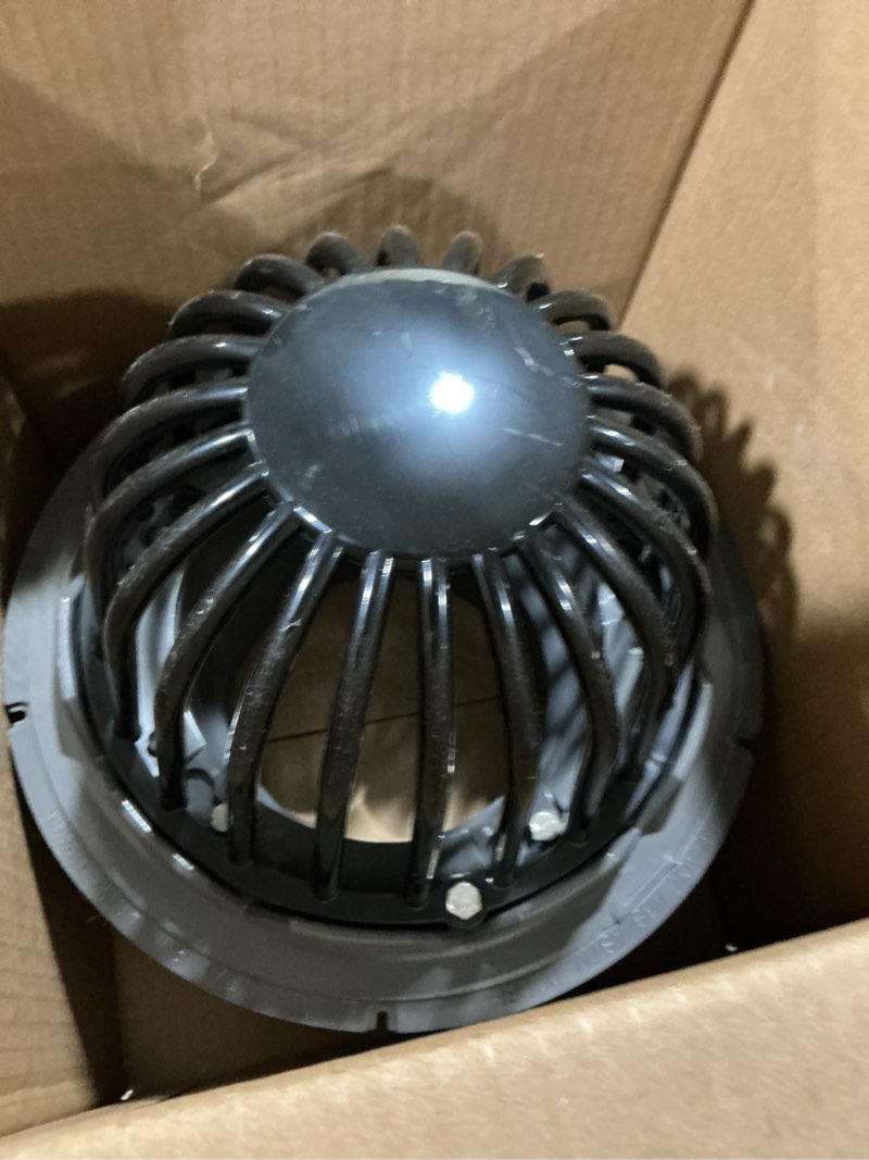 Condition photo showing Good Condition for oatey 78016 pvc roof drain with plastic dome, 6-inch