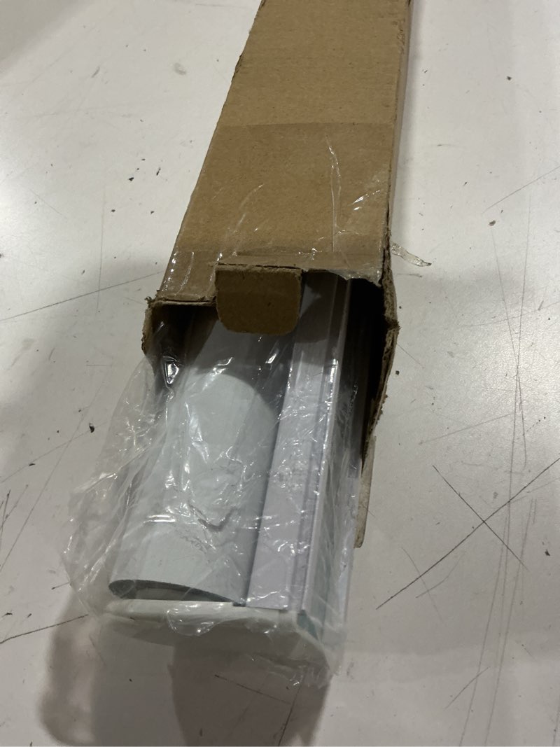 Condition photo showing Good Condition for chrisdowa cordless blackout roller shades for windows, thermal insulated uv protection pull down shades, total blackout window blinds for home, office, bedroom, door (41" w x 72" h, white) 41"w x 72"h white