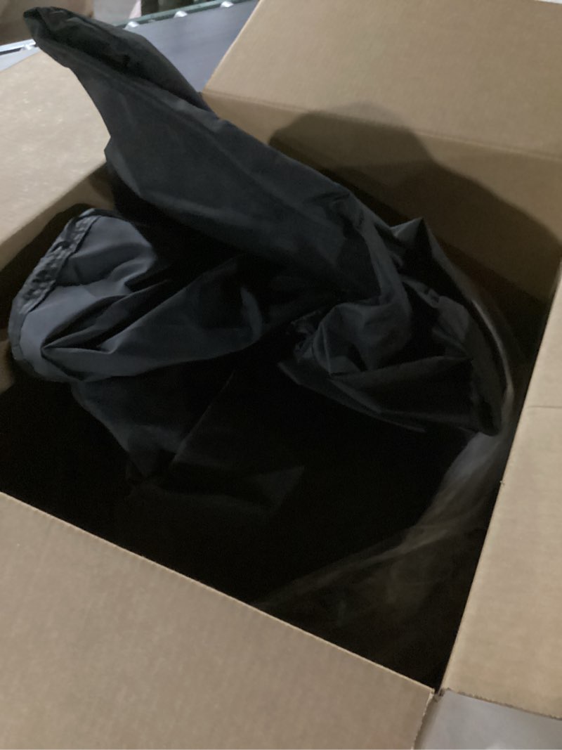 Condition photo showing Good Condition for ULTCOVER Patio Coffee Table Cover, Waterproof Rectangular Outdoor Small Side Table Cover 48x26x18 inch, Black 48x26 inch Black