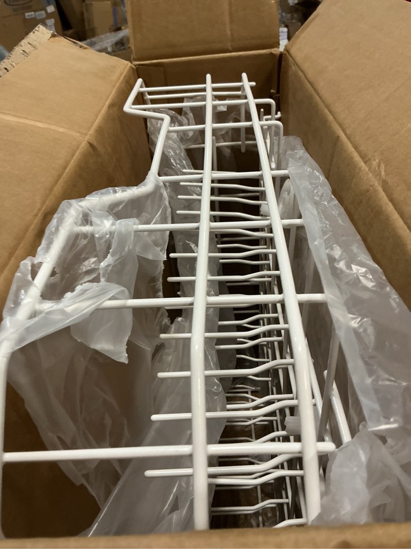 Condition photo showing Good Condition for upgraded wd28x10384 wd28x10309 dishwasher lower rack compatible with ge dishwasher rack replacement parts,wd28x10166 wd28x10165 general electric dishwasher parts bottom rack gld4560v00ss with wheels 22.2in x 21.3in x 7.3in wd28x10384 ge rack