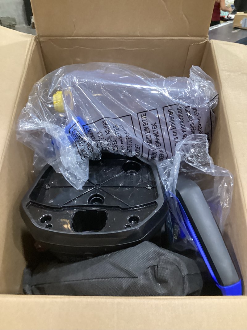 Condition photo showing As Is for bissell turboclean pet xl upright carpet cleaner, upholstery tough stain tool & formula included, 3746 turboclean xl