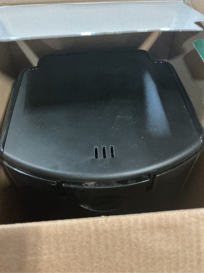 Condition photo showing As Is for cuisinart dcc-1200p1 brew central 12-cup programmable coffeemaker coffee maker, carafe, brushed chrome brushed chrome coffeemaker