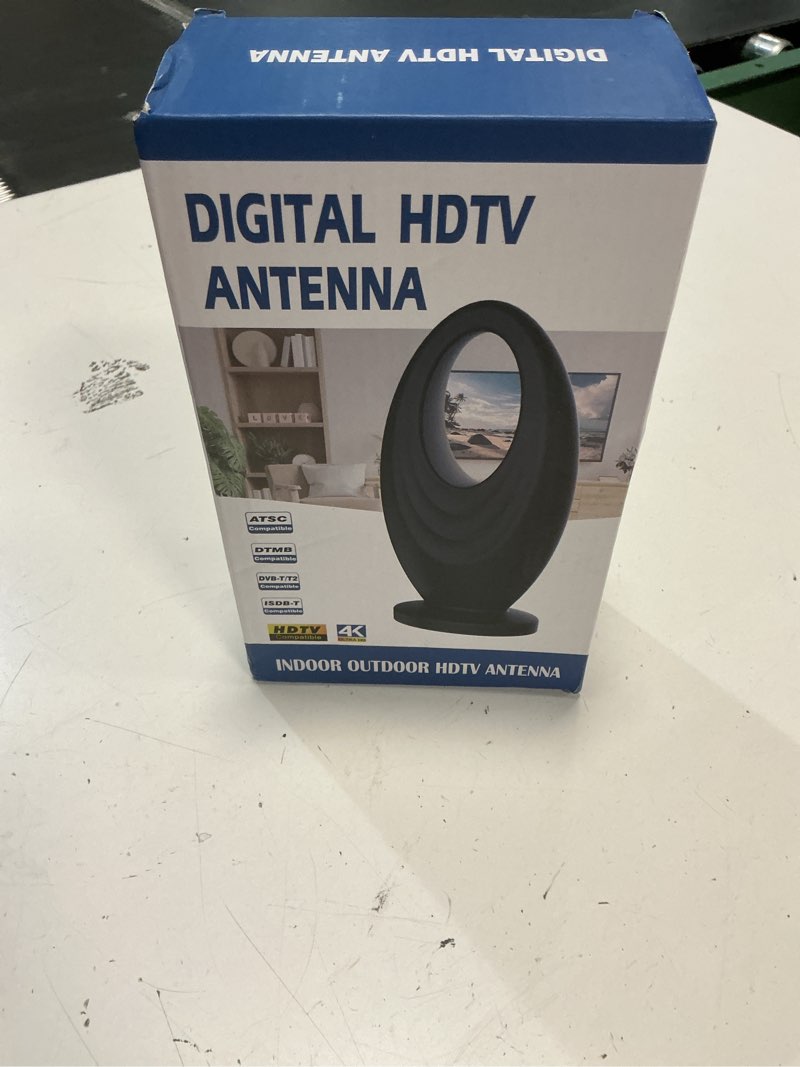 Condition photo showing New/Like New for 2025 tv antenna indoor/outdoor vhf uhf digital antenna for smart tv,waterproof 2000 miles for local channels with amplifier 360° receiving support 4k 1080p hdtvs-16ft long cable