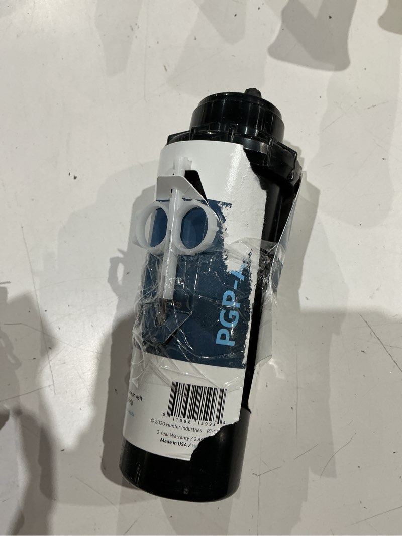 Condition photo showing As Is for hunter pgp 3.93 in. h adjustable rotor pop-up sprinkler