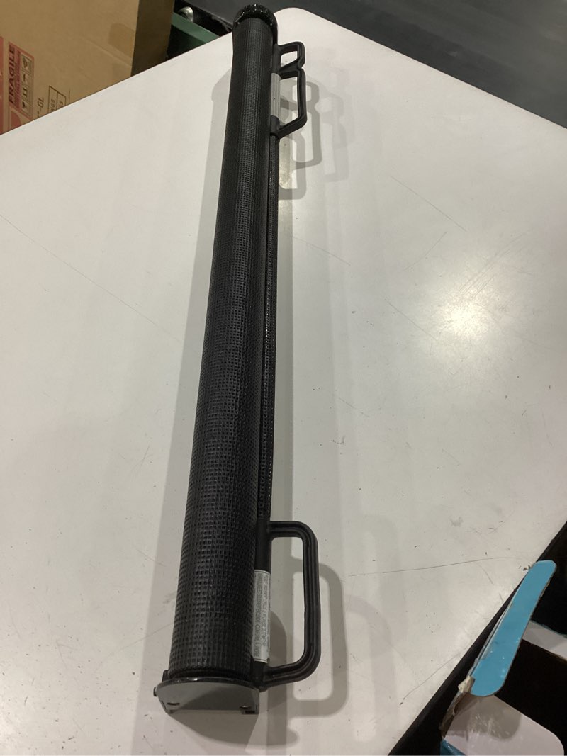 Condition photo showing As Is for probebi retractable baby, child & dog gates for stairs, extends to 54" wide 34" tall, use for outdoor, indoor, hallways, doorways, deck, porch, black a-black 34" tall x 54" wide
