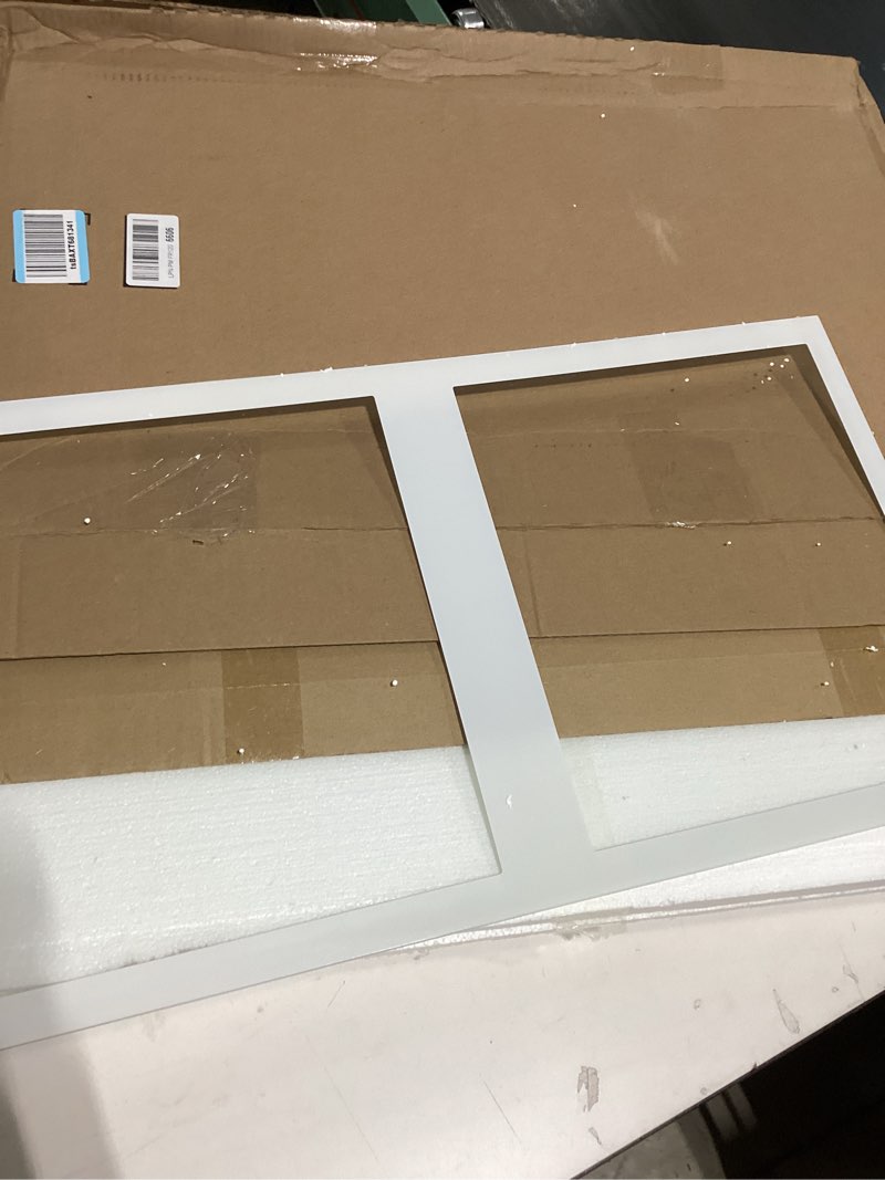 Condition photo showing As Is for upgraded mhl61952311 refrigerator shelf glass compatible with kenmore lg fridge shelf replacement lrtls2403s ltcs24223d ltcs24223s lg kenmore crisper drawer cover tempered glass insert crisper shelves mhl61952311 lg refrigerator shelf