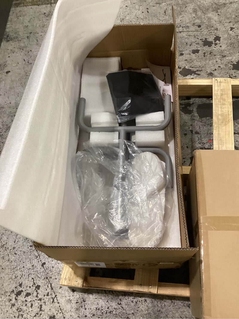 Condition photo showing New/Like New for Portable Manicure Table Nail Desk with Charging Station & Dust Collector, Foldable Nail Tech Table for Technician Spa Salon Workstation with Wrist Pad 4 Lockable Wheels, 36-inch, Pink