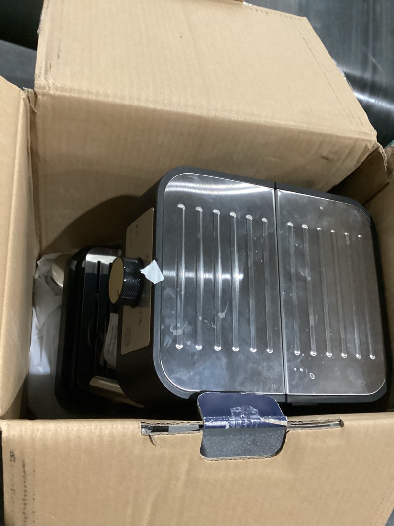 Condition photo showing As Is for De'Longhi Stilosa Manual Espresso Machine, Compact Coffee Maker, 15 Bar Pump Pressure, Manual Milk Frother Steam Wand for Authentic Single & Double Espresso, Lattes & Cappuccinos, Tamper Included Stliosa Espresso Machine
