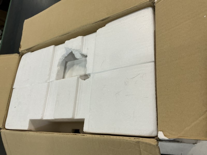 Condition photo showing As Is for janome 1522dg sewing machine - wide sewing base, 17x11x7.5 inches dark gray