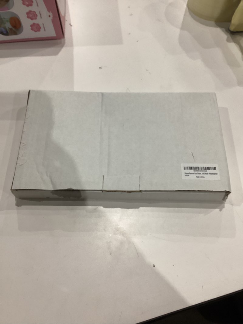 Condition photo showing New/Like New for Welcome, Please Remove Your Shoes Sign - Solid Wood Hanging Plaque with Rope, Polite Message - Dark Wood, Protective Coating for Outdoor use - Rustic Entryway, Porch, Door Hanger - 6x11 Inch