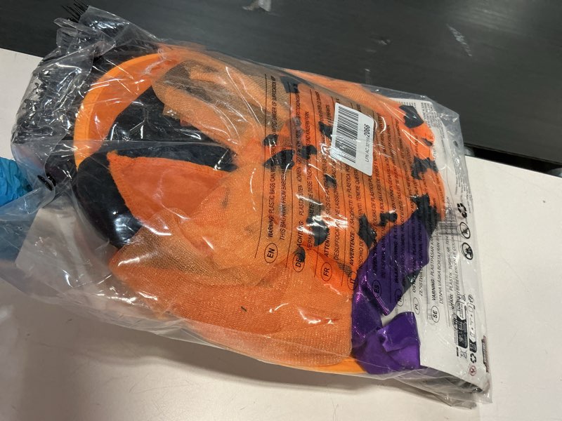 Condition photo showing Good Condition for Spooktacular Creations Girls Light Up Witch Costume, Kids Witch Costume with Hat and Broom for Toddler Halloween Dress Party Purple Small(5-7 yrs)