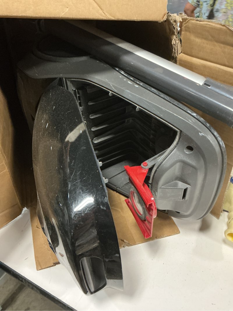 Condition photo showing As Is for Kenmore 81214 200 Series Pet Friendly Lightweight Bagged Canister Vacuum with HEPA, 2 Motor System, and 3 Cleaning Tools-Orange Kenmore 200 Series + HEPA + 2 Motor System