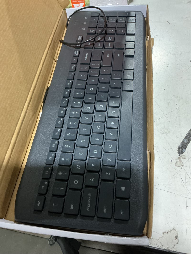 Condition photo showing Good Condition for onn. usb computer keyboard with 104-keys, 5 ft cable, windows and mac compatible, gray