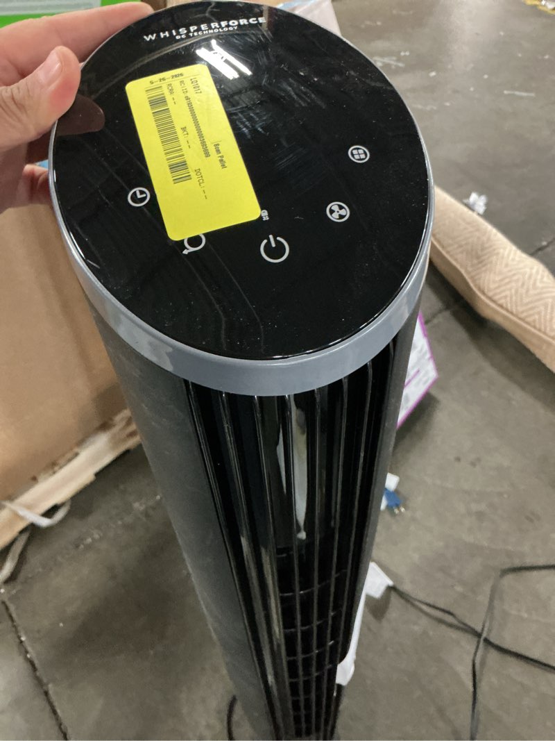 Condition photo showing As Is for model tdc425 - lasko 42" dc tower fan with whisperforce™ dc technology