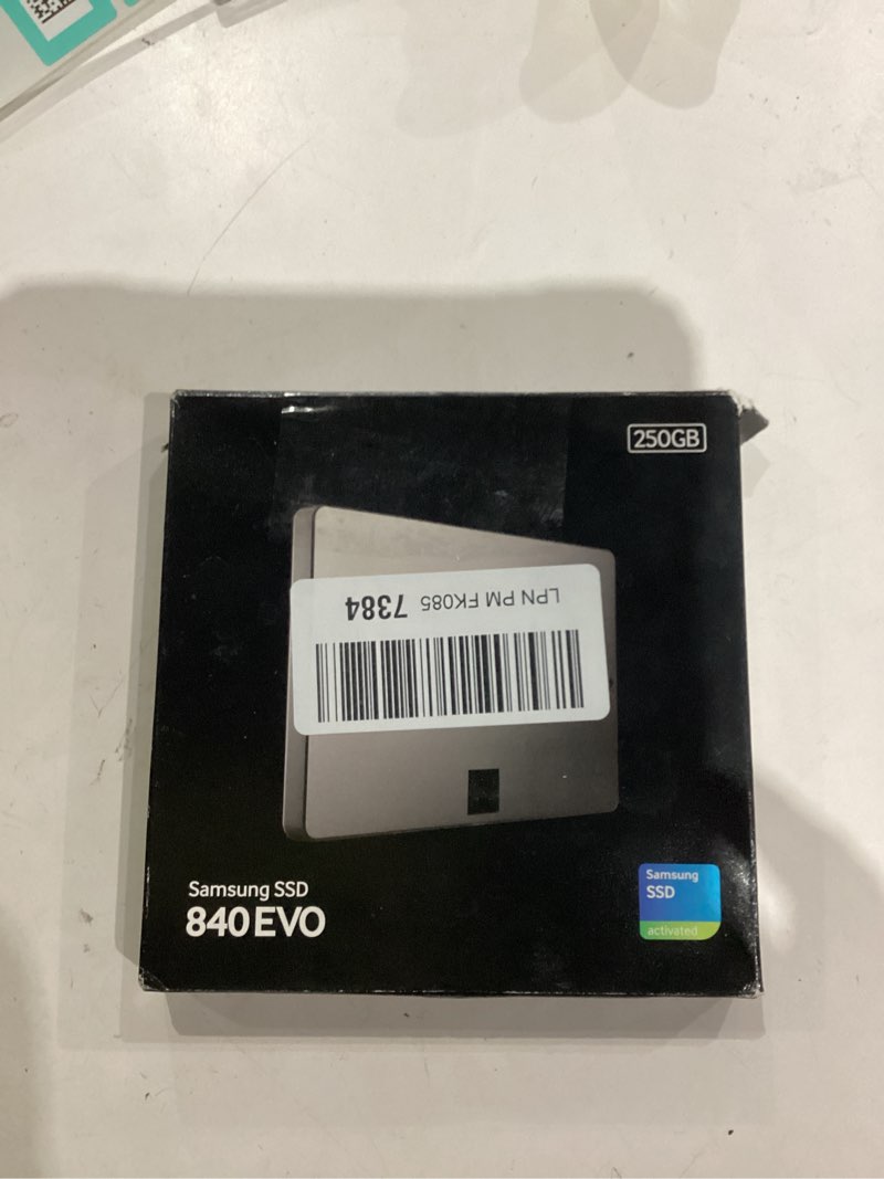 Condition photo showing As Is for Samsung Electronics 840 EVO-Series 250GB 2.5-Inch SATA III Single Unit Version Internal Solid State Drive MZ-7TE250BW