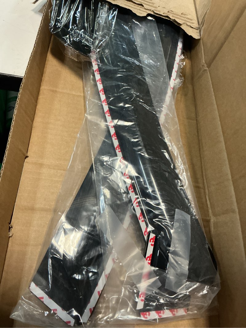 Condition photo showing Good Condition for in-channel rain guards for 2023-2026 kia sportage, window visor shields vent deflector shade wind dark smoke 2024 2025 23 24 25 26, tape-on inside-mount, 4pcs for 2023-2026 | kia sportage | in-channel