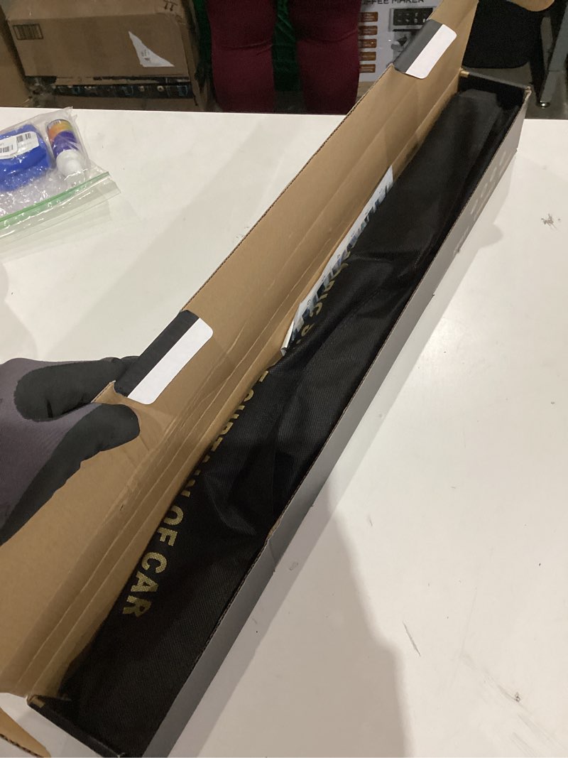 Condition photo showing New/Like New for Retractable Windshield Sun Shade for Car, Cordless Cellular Sun Visor Protector Blocks 99% UV Rays to Keep The Vehicle Cool, Honeycomb Sunshade Fits Various Models with 3 Suction Cups (65CM/25.6IN)