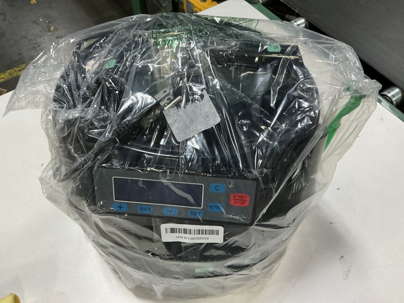 Condition photo showing Good Condition for VEVOR USD Coin Counter & Coin Sorters with LCD Display, Coin Sorter Machine for USD Coin 1? 5? 10? 25? $1, Sorts up to 300 Coins/min, Change Counter Holds 2000 Coins Included 5 Coin Bins & 5 Tubes 1550