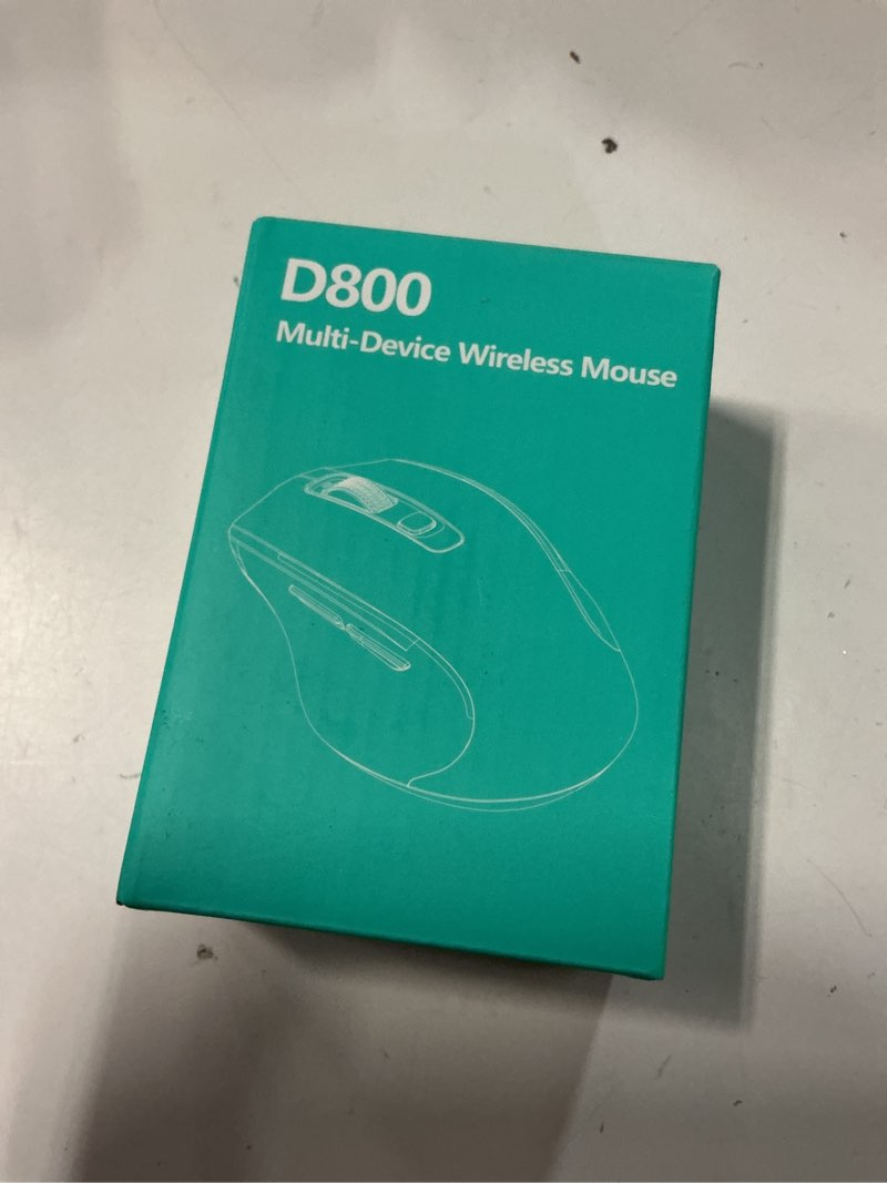 Condition photo showing New/Like New for Wireless Mouse with Bluetooth, USB-A, USB-C Receiver, Rechargeable, Full-Size Mouse, Silent, Ergonomic, for MacBook/Laptop/Computer/PC/iPad-Black