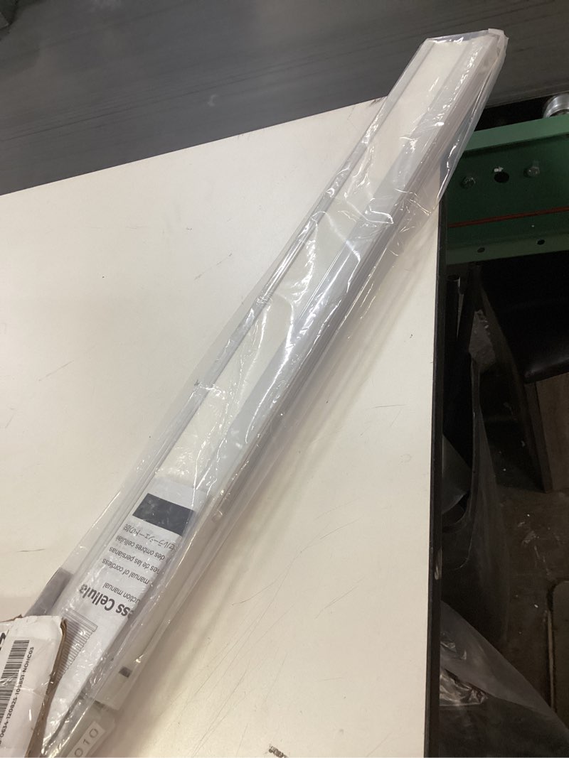 Condition photo showing New/Like New for LazBlinds No Tools No Drill Cordless Cellular Shades, Light Filtering Honeycomb Shades Pleated Blinds for Window Size 29" W x 72" H, White Light Filtering - White 29" W x 72" H