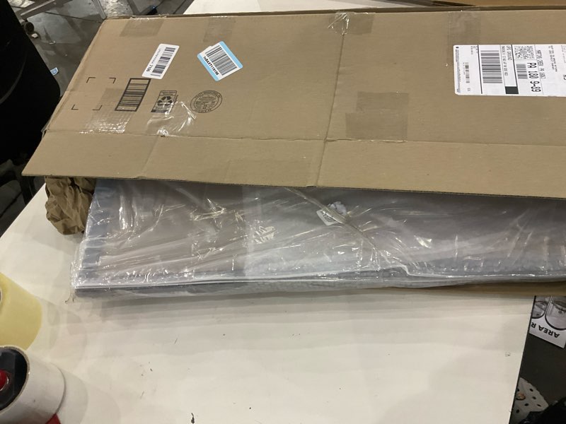 Condition photo showing New/Like New for Chunful 2 Pcs 28x9 inch Picture Frame Display 6 opening 4X6 Picture Frame Collage Multiple with Mat Wall Tabletop Decor Wood Grain