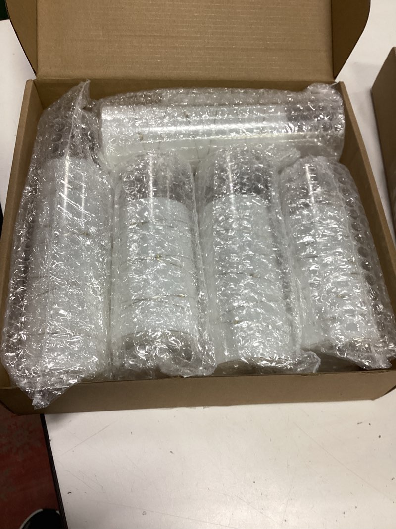 Condition photo showing Good Condition for Flameless LED Candles with Timer 5 Pc Flickering Flameless Candles for Romantic Ambiance and Home Decoration Stable Acrylic Shell,with Embedded Star String?Battery Operated Candles?White? White( Pack of 5)