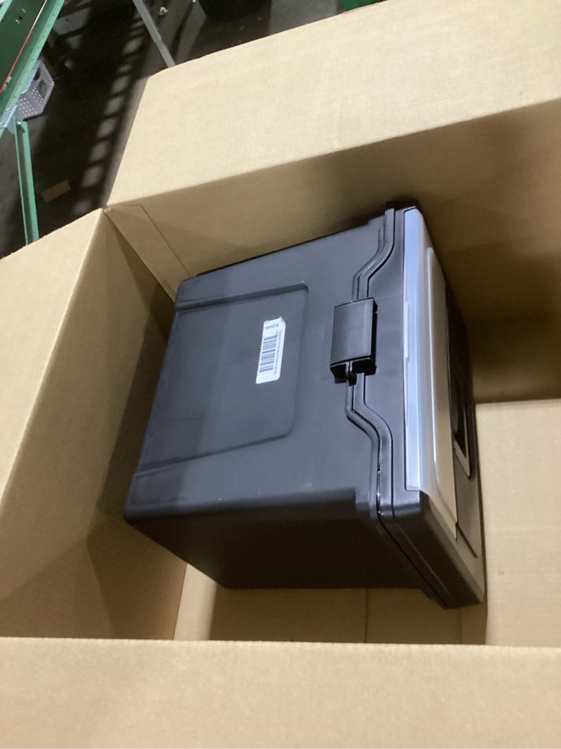 Condition photo showing Good Condition for IRIS USA File Box with Lid File Organizer for Letter File w/Organizer-Lid, Plastic Mobile Filing Organizer, Water Resistant Document Box, Portable File Box with Handle, Secure Buckle, Lockable, Black Black - Single