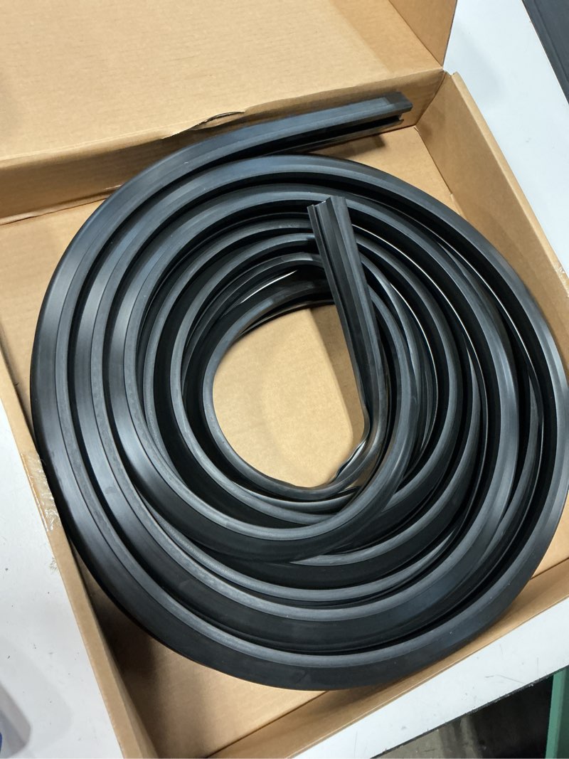 Condition photo showing Good Condition for d-seal rv slide out seal 018-312-ekd black rubber rv d seal for slides 1" x 15/16" x 35'