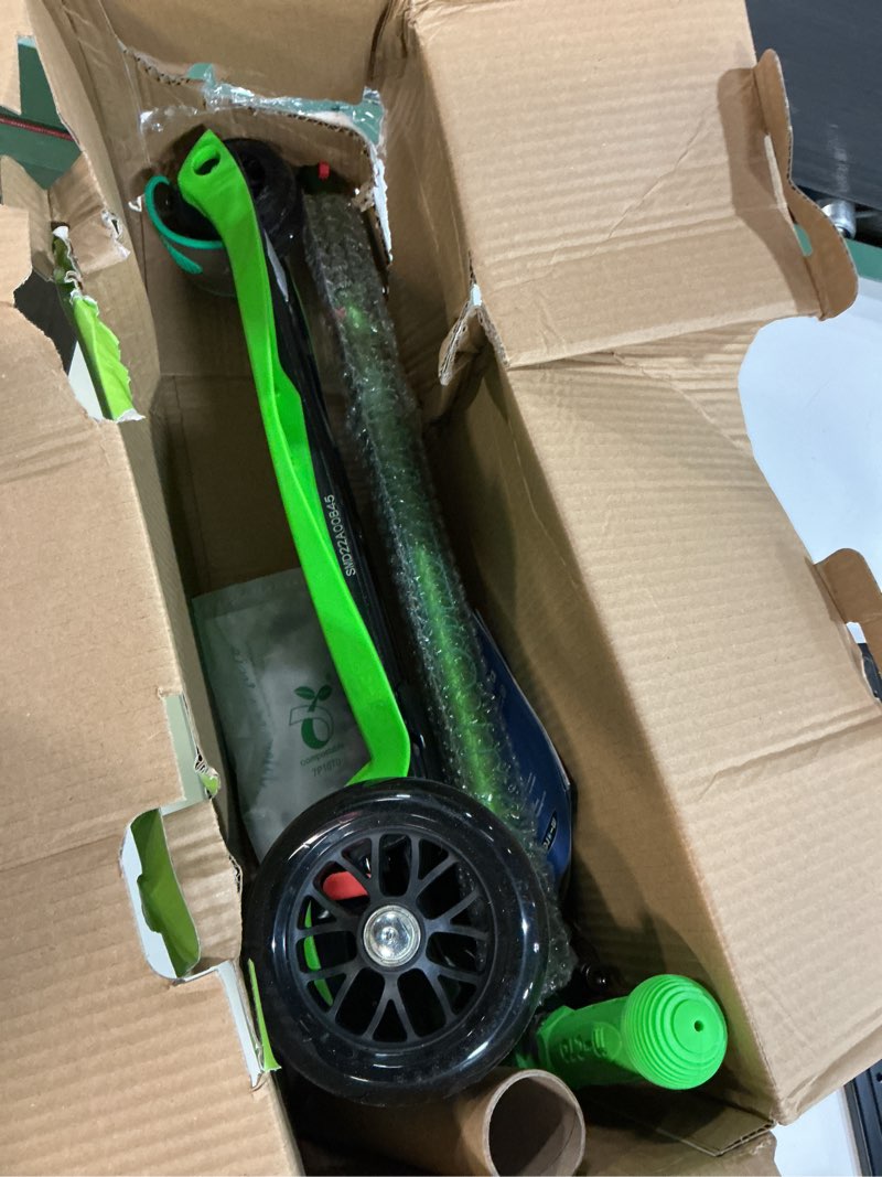 Condition photo showing Good Condition for Micro Kickboard - Maxi Deluxe 3-Wheeled, Lean-to-Steer, Swiss-Designed Micro Scooter for Kids, Ages 5-12 Green