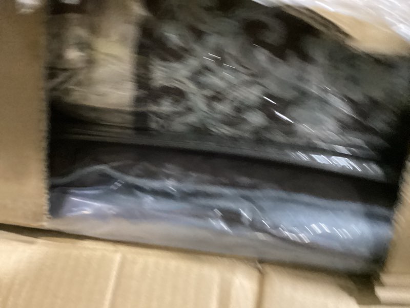 Condition photo showing Good Condition for madison park princeton reversible quilted bedspread set, solid reverse summer breathable, lightweight all season bedding layer, matching shams, bedspread king(120"x118"), blue 5 piece blue/brown oversized king