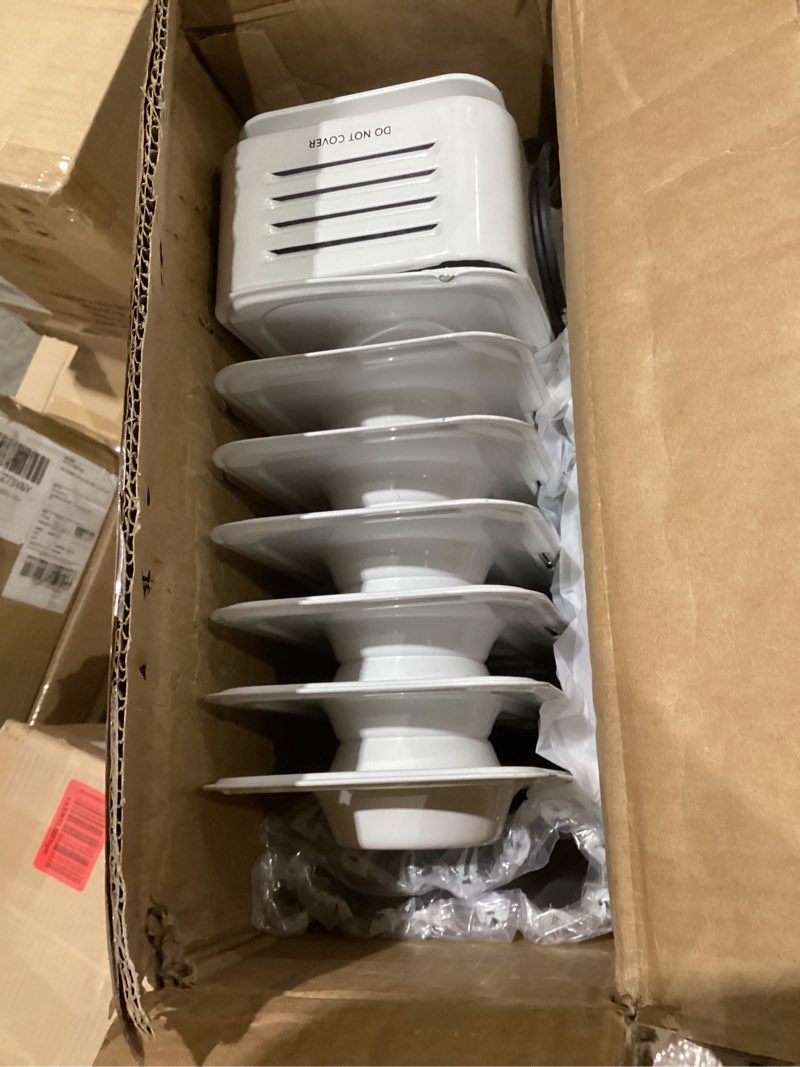 Condition photo showing As Is for Pelonis Oil Filled Radiator Heater for Large Space, 2025 Upgraded, Space Heaters with 1500W Quiet Warmth Radiant Heater, 3 Heating Modes, Overheat & Tip-Over Protection, Adjustable Thermostat, White Upgraded White