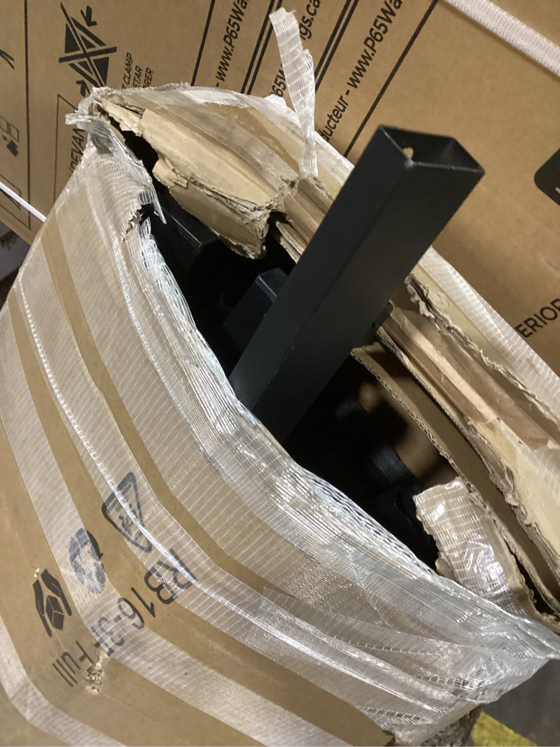 EMODA 16 Inch Full Size Bed Frame with Upholstered Headboard and Metal Footboard, Heavy Duty Metal S