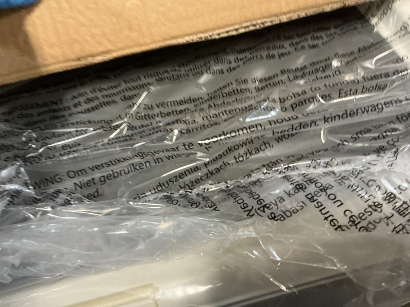 Condition photo showing Good Condition for Amazon Basics Dog Training Pad Holder, Secured Latches, Extra Thick and Non-Slip, Recycled Plastic, 28 x 34 inch, L, White and Charcoal 28'' X 34''