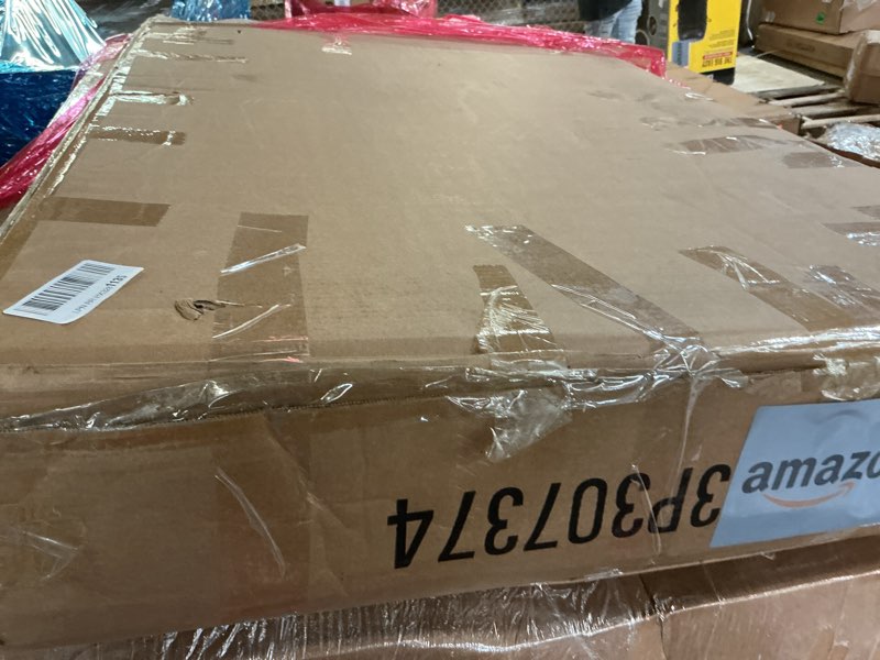 Condition photo showing Good Condition for KEIKI Twin Size Upholstery Daybed with Trundle and USB, Twin to King Design Adorable Wave Shaped Extendable Linen Sofa Bed, Easy Assembly, No Box Spring Required, for Living Room and Bedroom, Green Green Twin+Erectable Trundle(incomplete box 1/2)