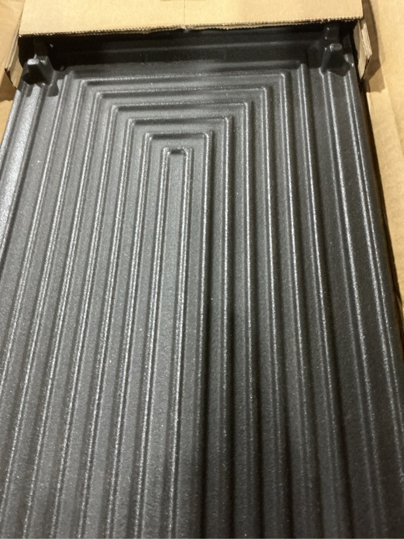 Condition photo showing Good Condition for Upgraded W10432544 Griddle Replacement for Whirlpool Stove Parts 19.7" x 7.8" Cast Iron Range Griddle Plate W10432539 KitchenAid Kenmore Jennair Maytag Gas Cooktop Parts Burner Griddle Flat Top Pan