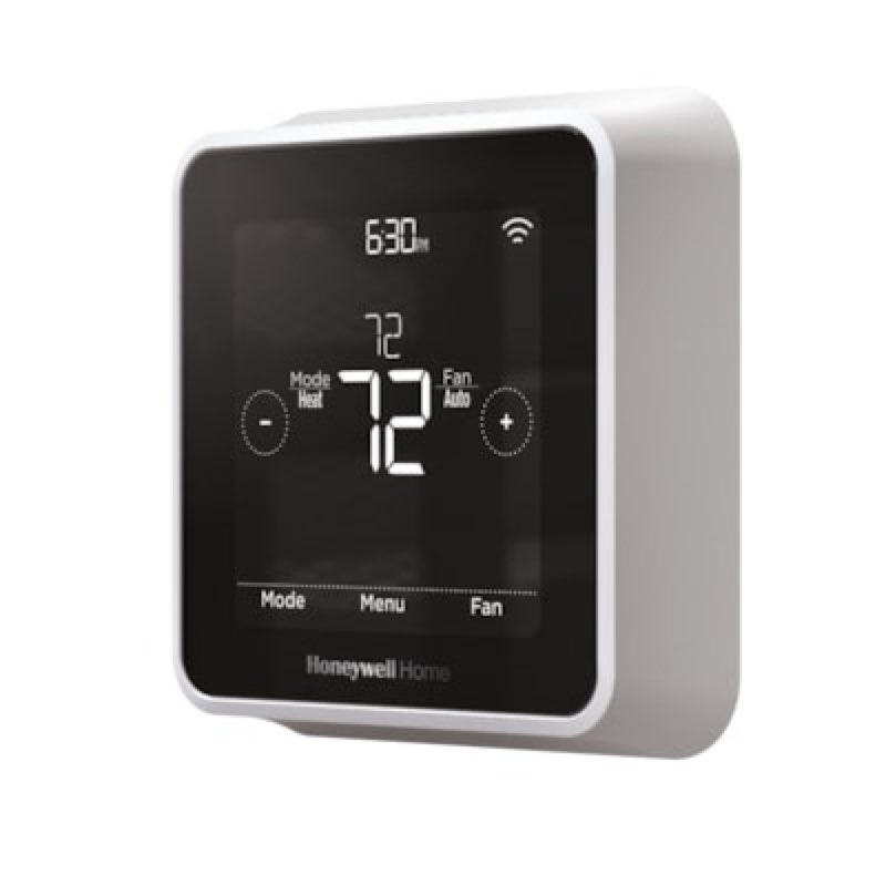 honeywell home black/white smart compatible thermostat with wi-fi compatibility