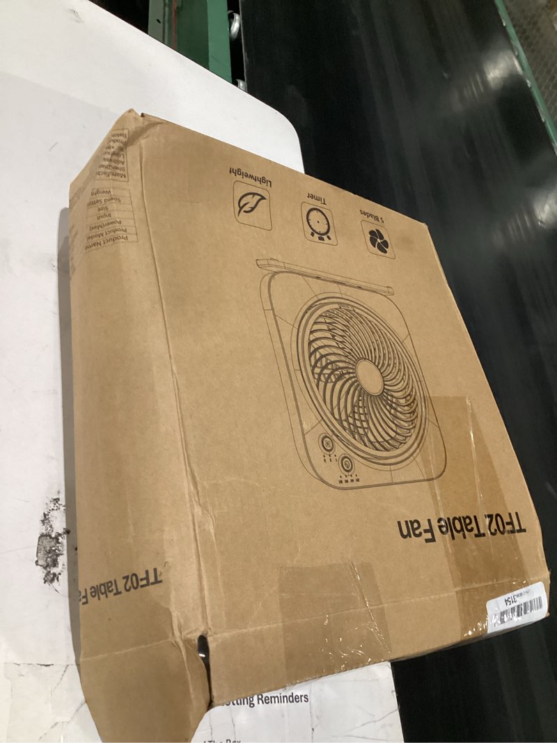 Condition photo showing Good Condition for tf02 table fan