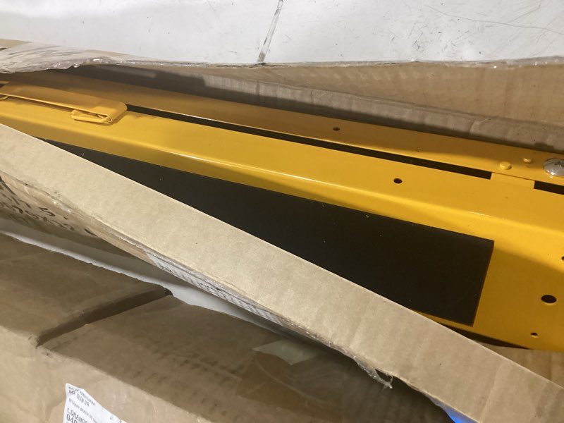 Condition photo showing Good Condition for forup portable folding sawhorse, heavy duty twin pack, 275 lb weight capacity each 2 pack (yellow)