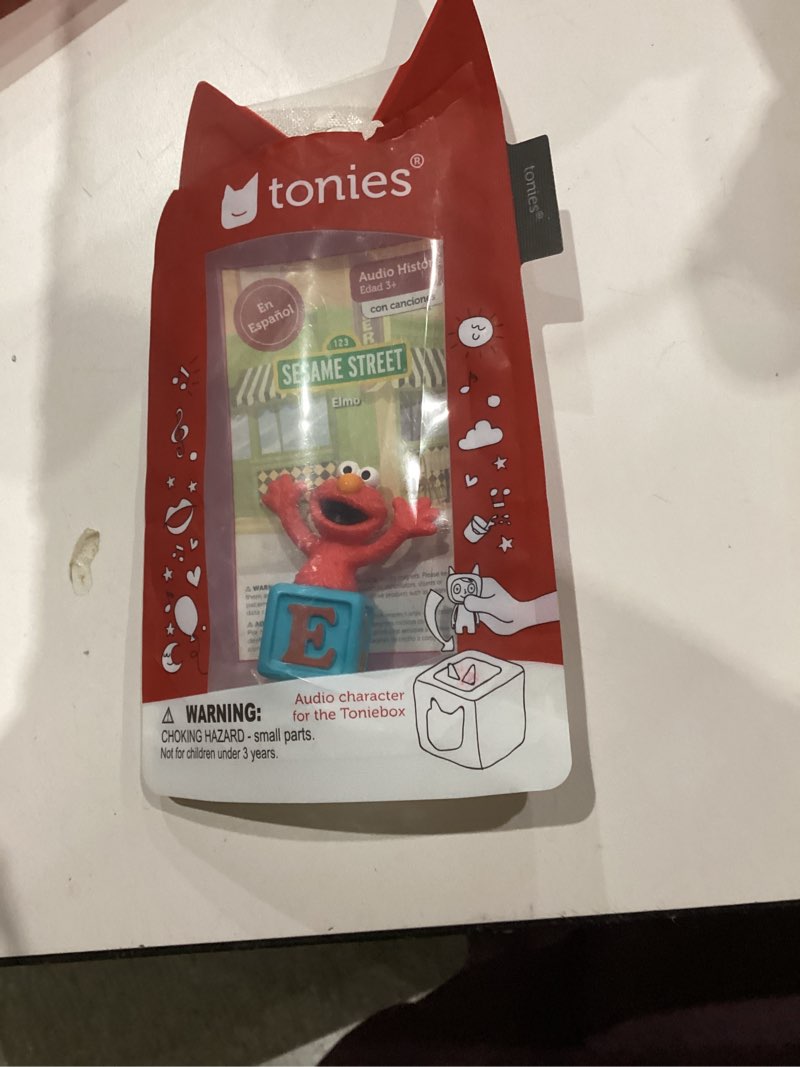 Condition photo showing Good Condition for Tonies Elmo Audio Toy Figurine from Sesame Street