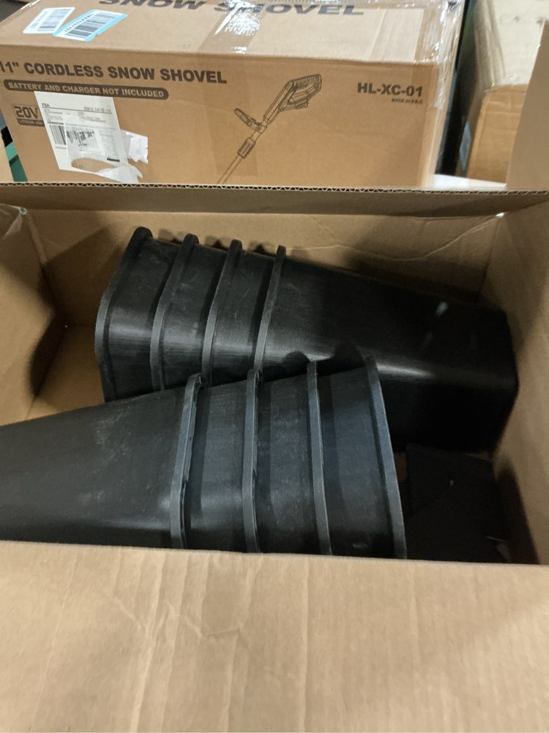 Condition photo showing Good Condition for Bed Risers Adjustable Furniture Risers - Heavy Duty 4 or 8 inch or 12inch Non-Slip Lift Supports for Beds/Couches/Sofas, Durable Square Design with Creates Storage Space (Black 8 Pack, 8 Inch) 8 Inch Black 8 Pack