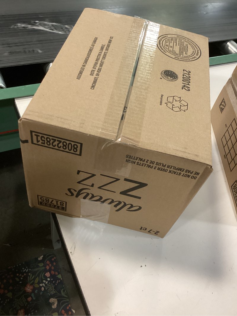 Condition photo showing New/Like New for Always ZZZ Overnight Disposable Period Underwear for Women, Large, 360° Coverage for Worry-Free Nights, 14 Count (2 Packs of 7) L 14