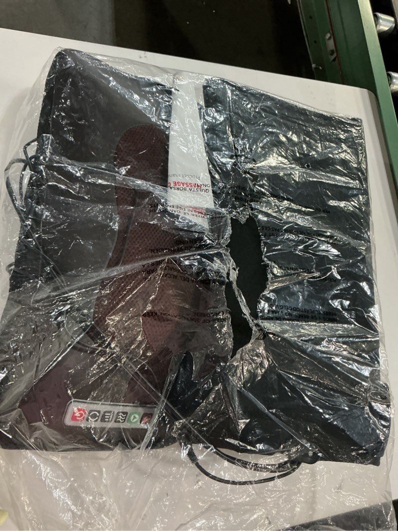 Condition photo showing Good Condition for full body massage mat with heat, multiple modes neck massager, detachable massage mats for full body, massage pad full body with 9 speed settings and 10 vibrating motors for office home use