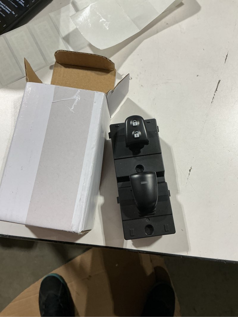 Condition photo showing Good Condition for passenger side power window switch for 2013-2018 nissa altima, 2013-2017 nissa pathfinder front right door lock window switch control button 254113ta1a 254113ta1b 1s14451 dws1686 passenger(13-18)