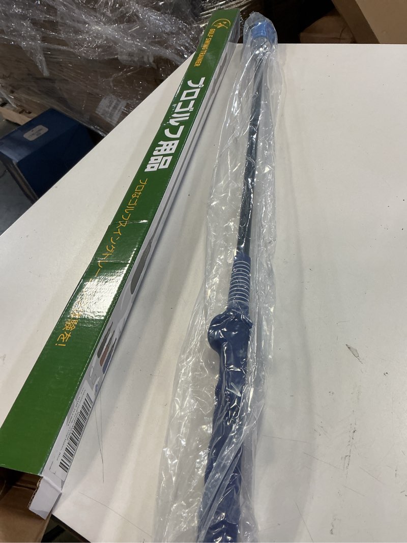 Condition photo showing Good Condition for Golf Swing Speed Trainer, Click Stick Golf Trainer for Inertia & Swing Rhythm Practice, Weighted Golf Training Aid with Comfort Grip Helps Enhance Strength & Maintain Good Grip Habits Blue